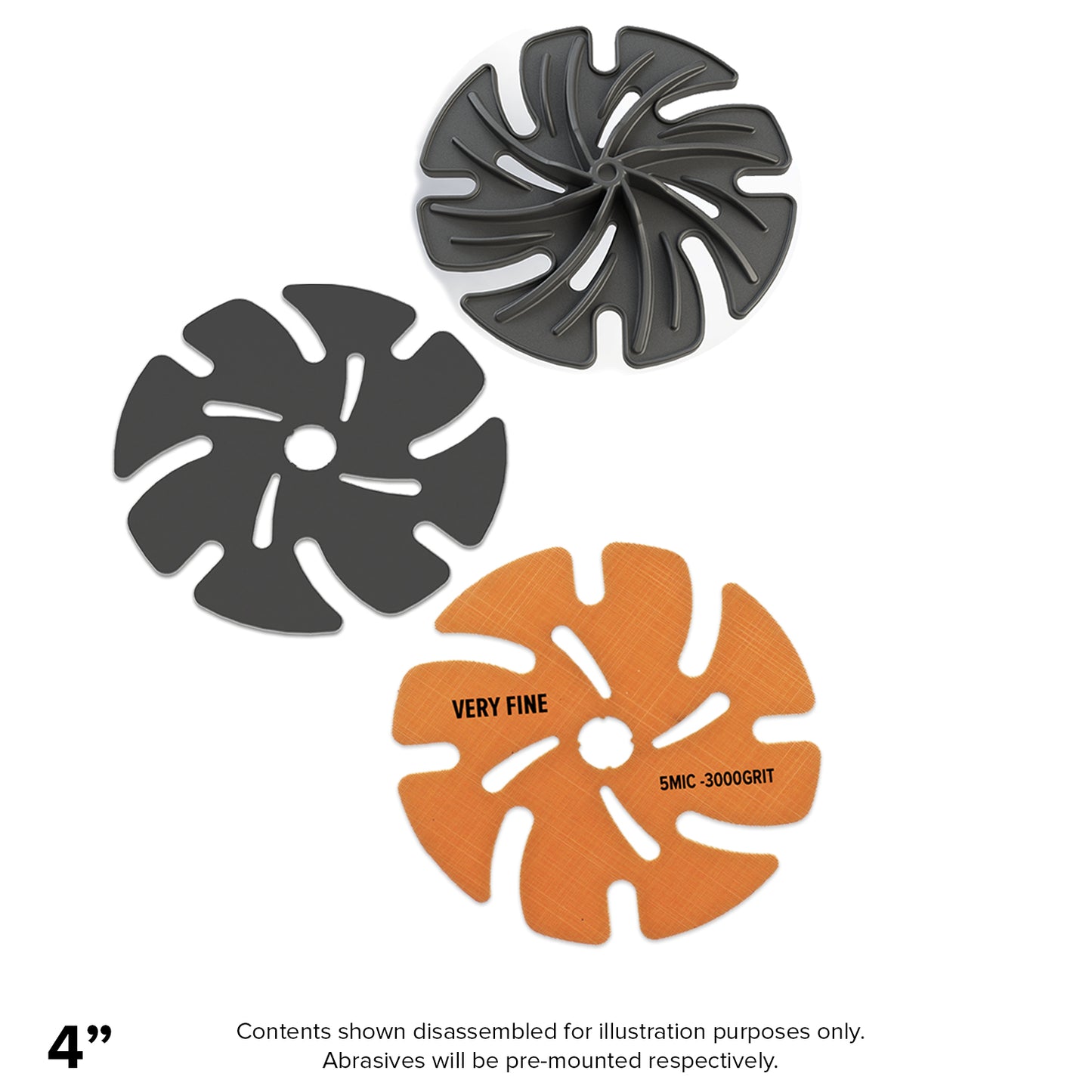 MOUNTED TRIZACT ABRASIVES