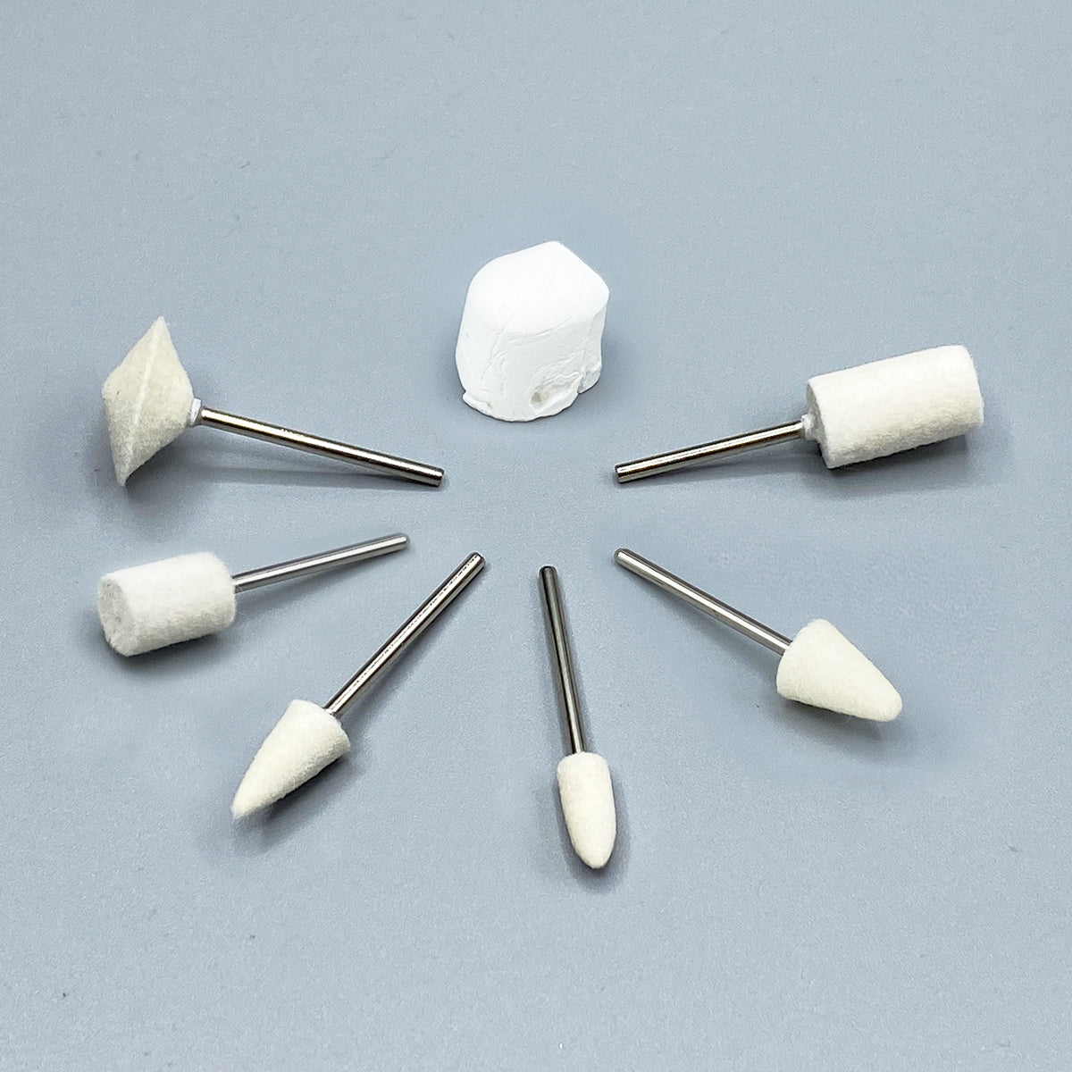 MINI Felt Bobs 7-Piece Polishing Set - JOOLTOOL