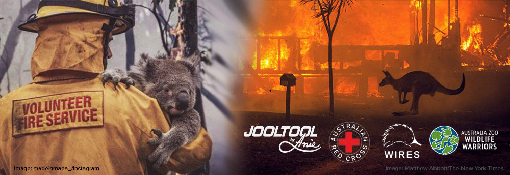 JOOLTOOL pledges to help victims of Australia's catastrophic fires. - JOOLTOOL