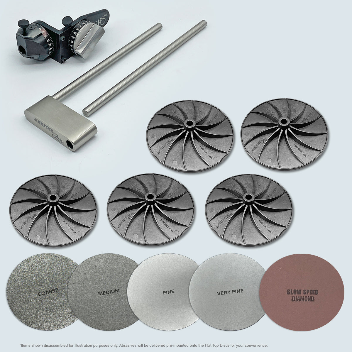 Kit Gravers Flat Top Graver Sharpening Add-On Kit | JoolTool – JOOLTOOL