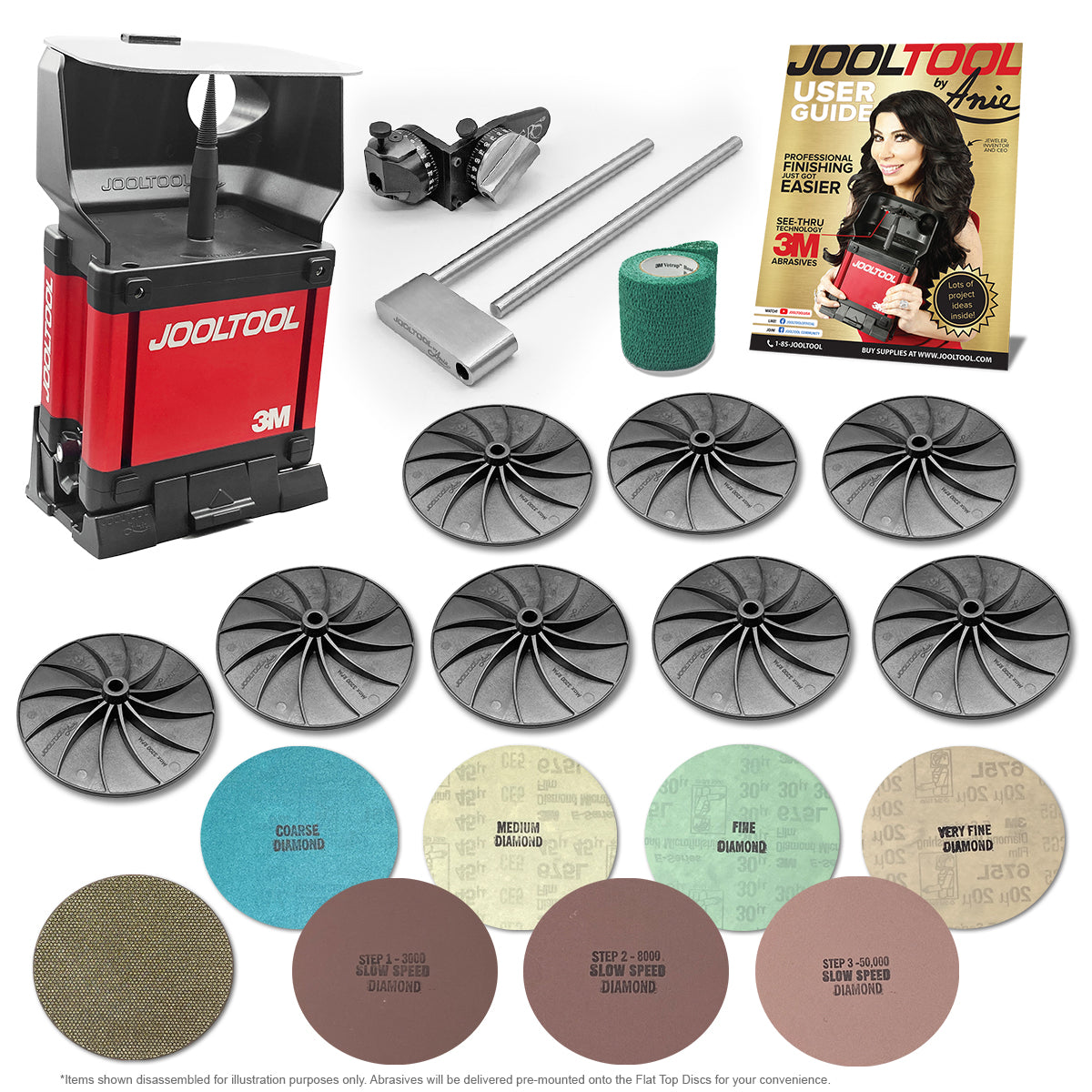 JOOLTOOL STONE FACETING & GRAVER SHARPENING KIT