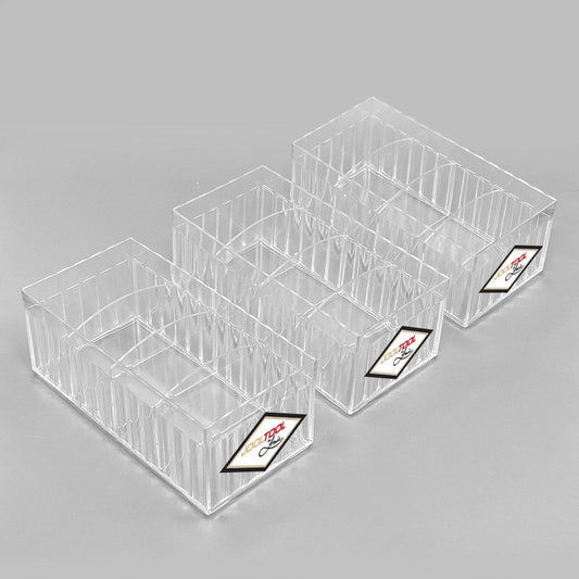 CLEAR ORGANIZERS WITH DIVIDERS - JOOLTOOL