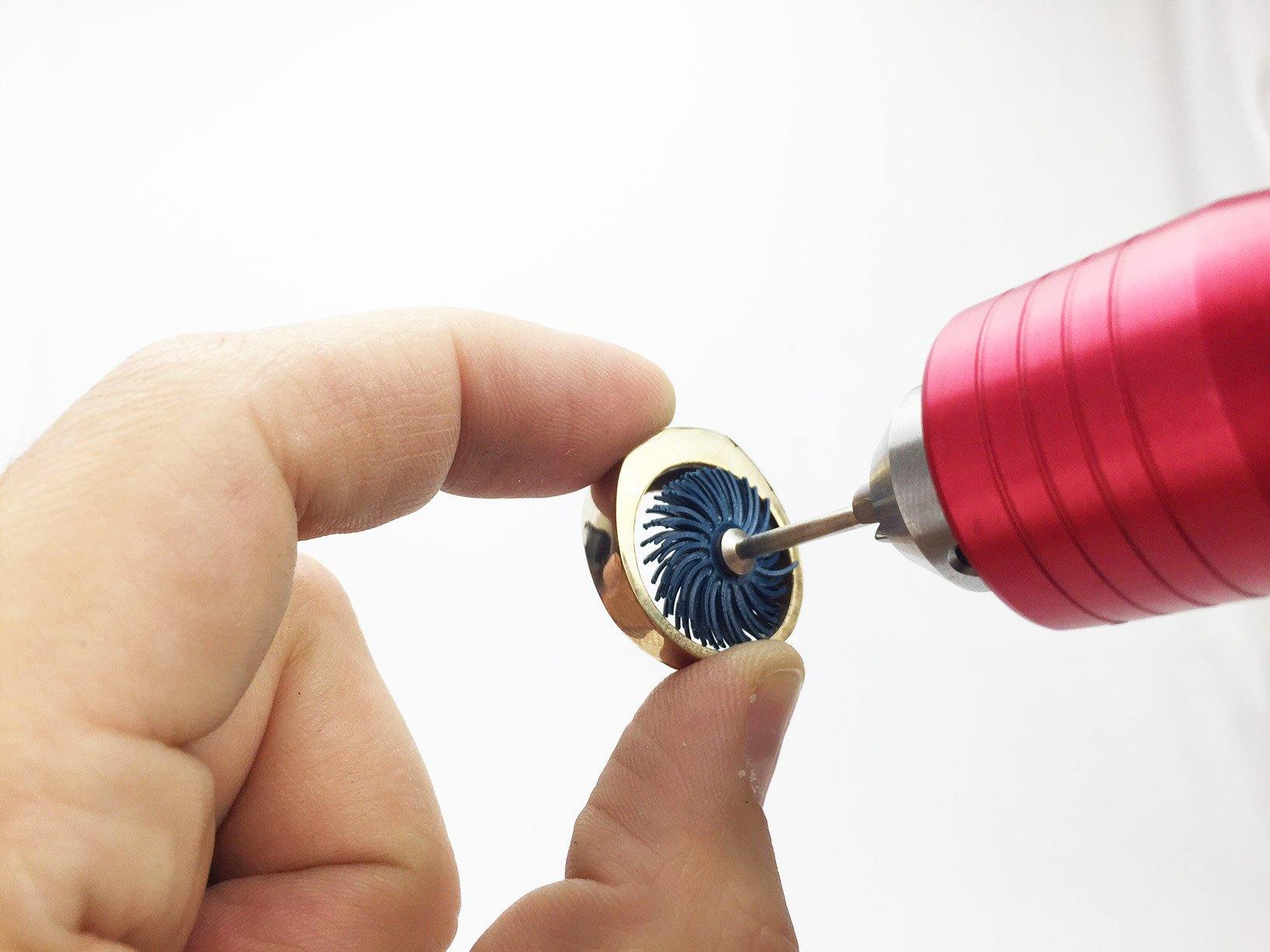 Brass Scratch-Brushing Wire Wheels – Polishing Jewellery